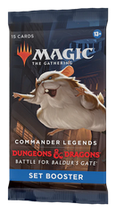 MTG - COMMANDER LEGENDS: BATTLE FOR BALDUR'S GATE - SET BOOSTER PACK (PRE-ORDER JUNE 10) - Destination Retro