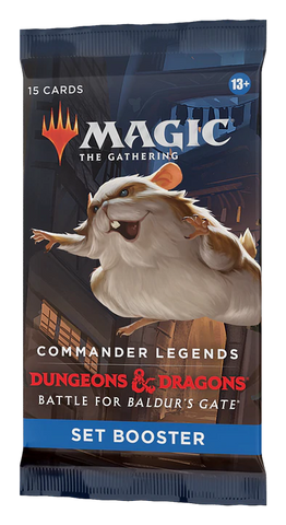 MTG - COMMANDER LEGENDS: BATTLE FOR BALDUR'S GATE - SET BOOSTER PACK (PRE-ORDER JUNE 10) - Destination Retro