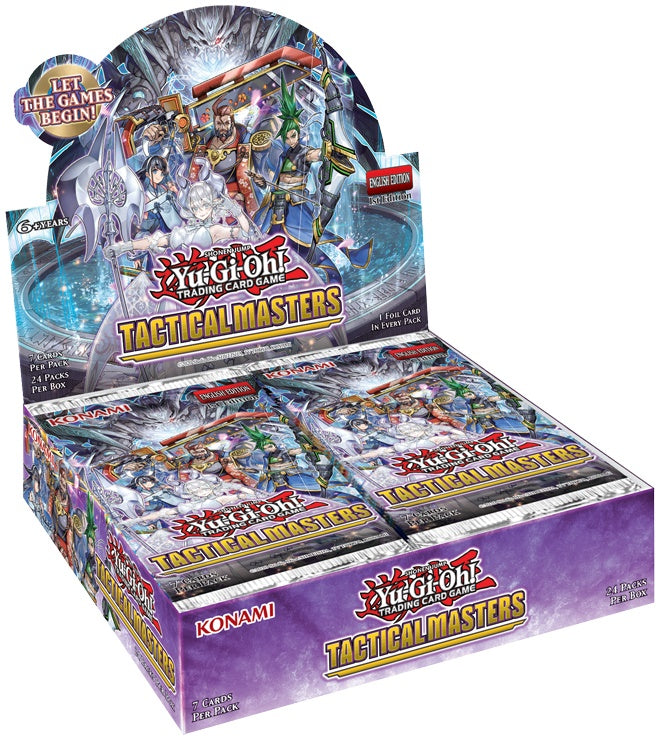 YU-GI-OH! - TACTICAL MASTERS - BOOSTER BOX (1ST EDITION) - Destination Retro