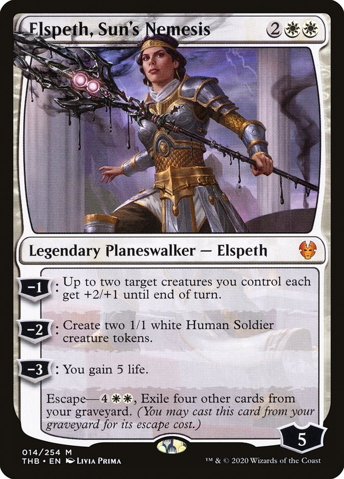 Elspeth, Sun's Nemesis [Theros Beyond Death] - Destination Retro