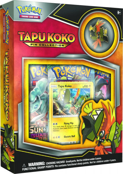 Pokémon TCG: Tapu Koko Pin Box - Destination Retro