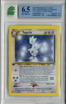 MNT - 6.5 -   Togetic - Holo Rare - 1st Edition - Neo Genesis - Destination Retro