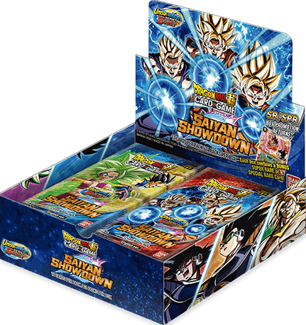 DRAGON BALL SUPER TCG - SET 15 - SAIYAN SHOWDOWN BOOSTER BOX - Destination Retro