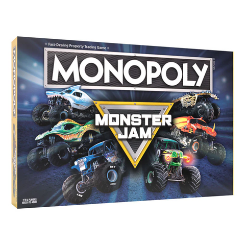MONOPOLY  - MONSTER JAM - Destination Retro