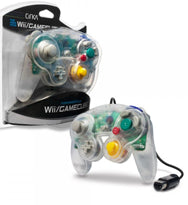 Wii & GameCube Wired Controller (Clear) (Cirka) - Destination Retro