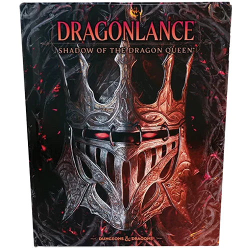 DUNGEONS & DRAGONS - ADVENTURE BOOK - DRAGONLANCE: SHADOW OF THE DRAGON QUEEN ALT COVER - Destination Retro