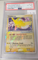 PSA - EX-MT 6 - ZAPDOS EX-HOLO FIRE RED LEAF GREEN - POKEMON EX FIRE RED LEAF GREEN - Destination Retro